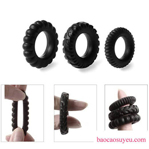Bộ 3 vòng đeo dương vật titan mang lại hiệu quả khi quan hệ là rất cao 