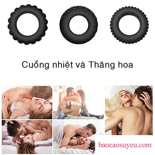 Vòng đeo cu mềm mại, có gân gai bao xung quanh vòng