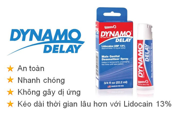 Cách chữa trị cho nam giới bị xuất tinh sớm bằng dynamo delay