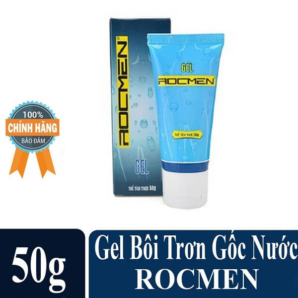 Gel bôi trơn rocmen cao cấp gốc nước là sản phẩm dùng để bổ trợ cực kì tốt cho việc quan hệ của bạn