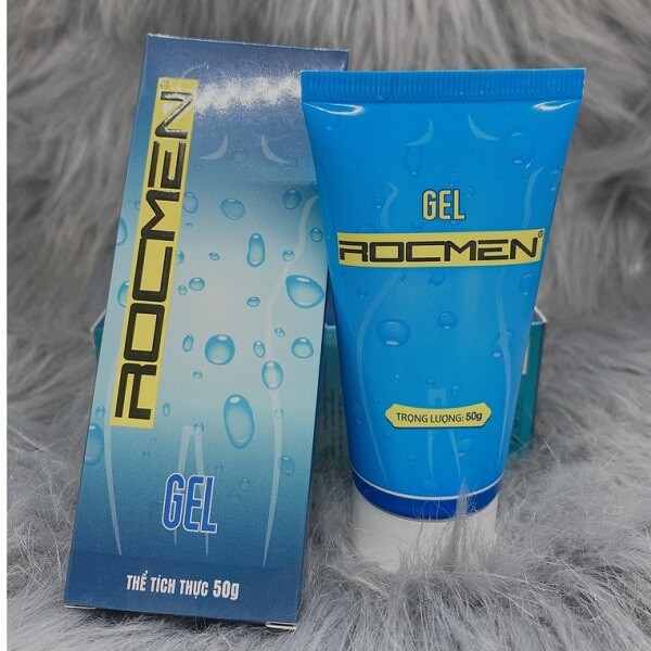 Gel bôi trơn gốc nước Rocmen không màu không mùi tạo độ ẩm tự nhiên phù hợp mọi loại da không tác dụng phụ
