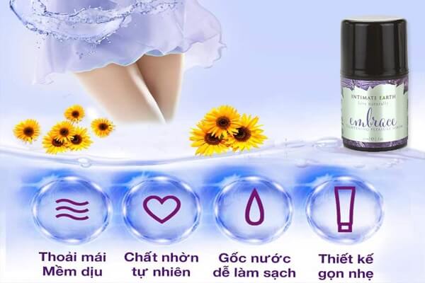 Gel Bôi Trơn Se Khít Âm Đạo Cho Nữ Cao Cấp Embrace 30ml