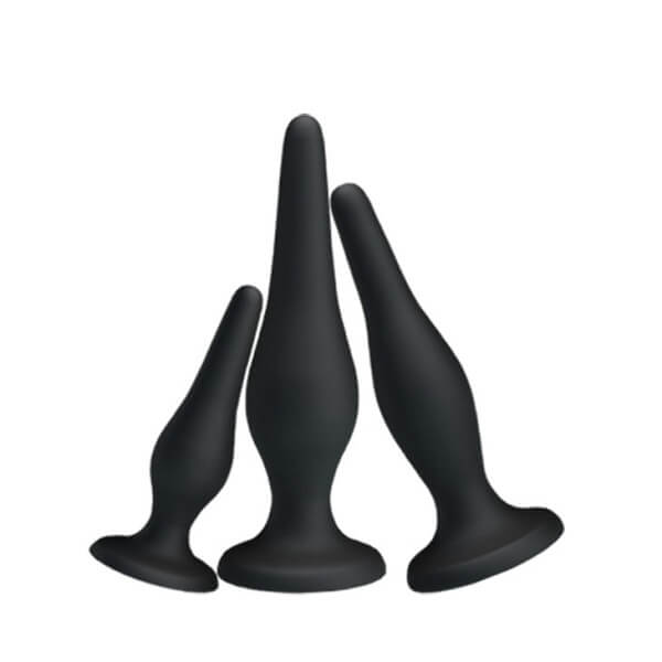 Đồ chơi cắm hậu môn silicone hình mỏ neo hít tường - Anal Plug