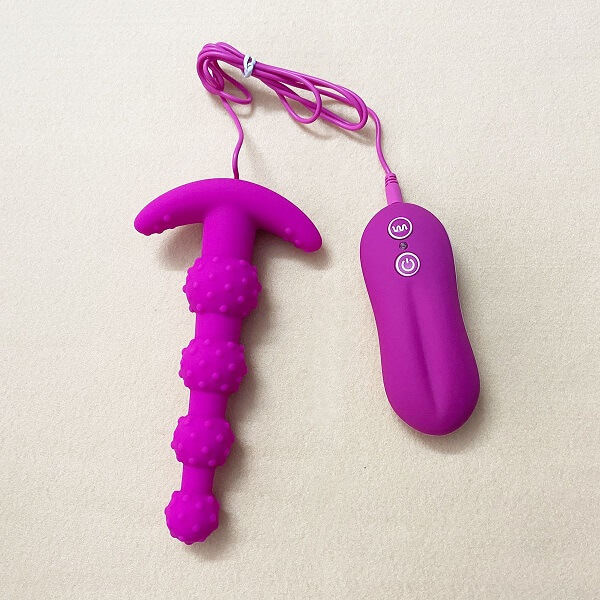 Trứng Rung Kích Thích Hậu Môn Anal Pleasure Bi Lớn 10 Chế Độ từ thương hiệu sextoy cho Aphrodisia