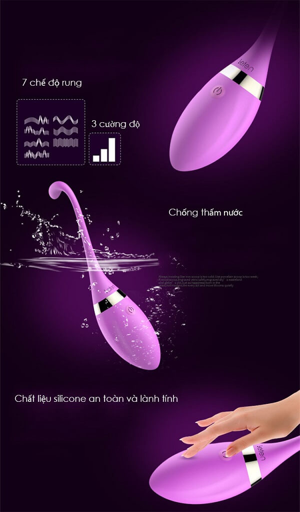 Trứng rung không dây Leten Swan (điều khiển từ xa)