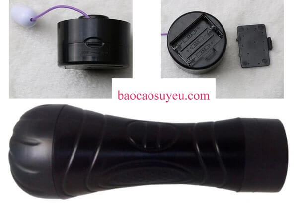 Âm đạo giả Đèn pin tình ái, 7 cấp độ rung được làm từ sillicon cao cấp