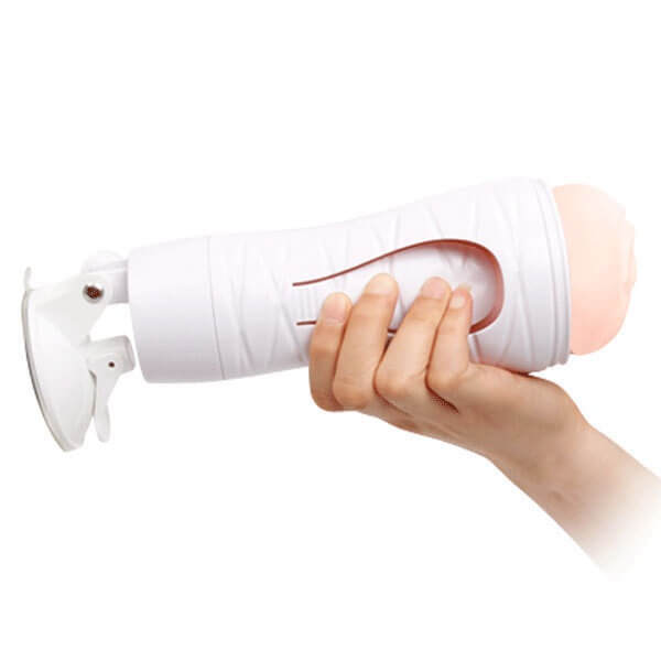 Âm đạo giả Crazy Bull Flora 12 chế độ rung chất liệu silicone y tế