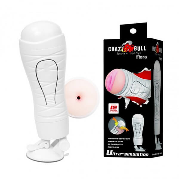 Âm đạo giả Crazy Bull Delia có 12 chế độ rung