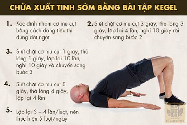 Bài Tập Chống Xuất Tinh Sớm hiệu quả nhất cho nam giới làm ngay tại nhà