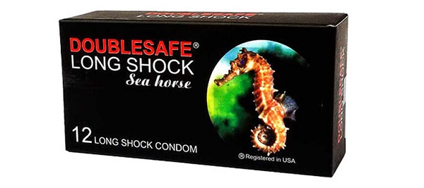 Mua Bao cao su cá ngựa - Doublesafe long shock seahorse giá tốt