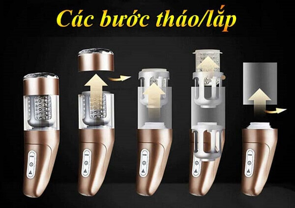 Hướng dẫn sử dụng máy bú cu tự động