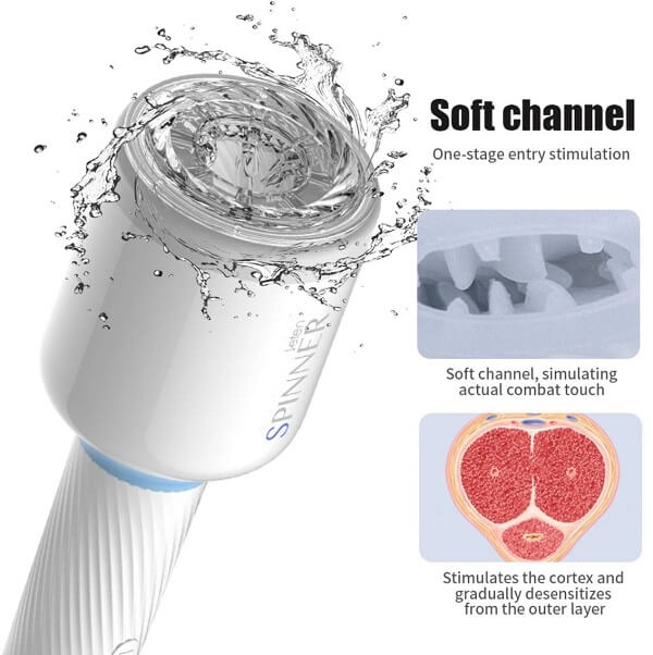 Máy thủ dâm bú mút Leten Spinner là dòng sextoy cao cấp được nhiều tín đồ của đồ chơi tình dục săn đón