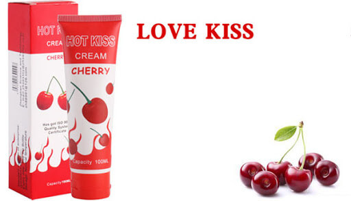 Gel bôi trơn Hot kiss cream cherry 100ml chính hãng.