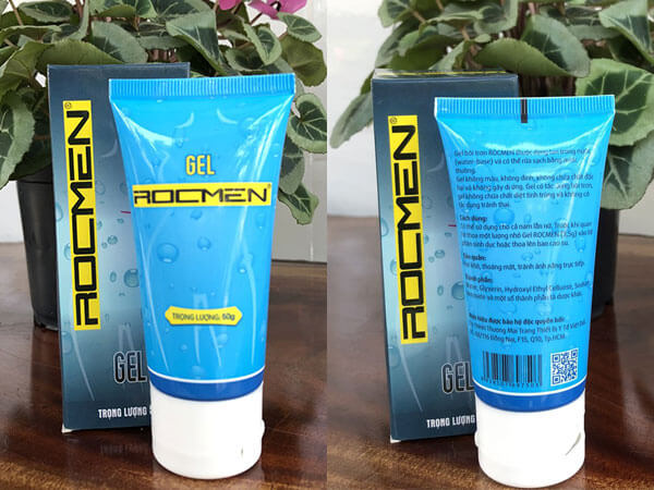 GEL Rocmen là 1 dạng gel bôi trơn tan trong nước ( water-base) , nên có khả năng rửa sạch chỉ bằng nước sạch thông thường