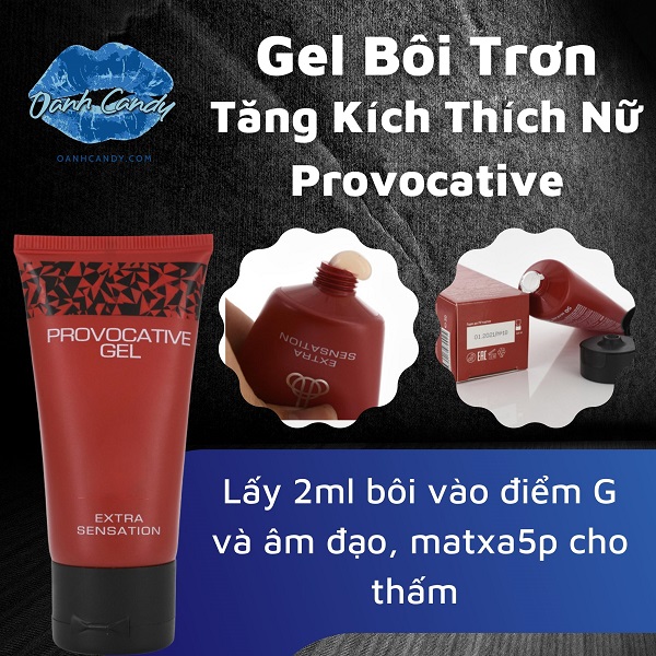 Gel Provocative bôi trơn tăng khoái cảm cho phụ nữ