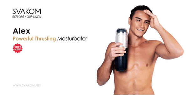 Máy thủ dâm Svakom Alex sở hữu 7 chế độ thụt tự động và phát ra âm thanh