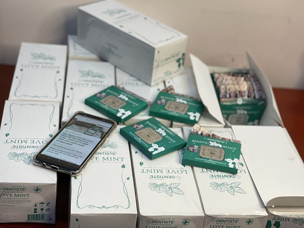 Kẹo buscu Dentiste mastic Mint