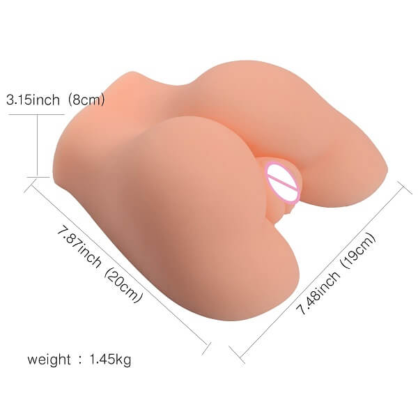 chàng có thể quan hệ qua lỗ âm đạo giả hoặc lỗ hậu môn để thay đổi cảm giác mỗi ngày mà không bị nhàm chán
