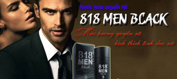 Nước Hoa Nam Dùng Kích Dục Nữ 818 Men