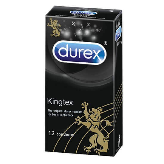 Bao cao su Durex Kingtex là bao cao su phổ biến với thiết kế tiêu chuẩn
