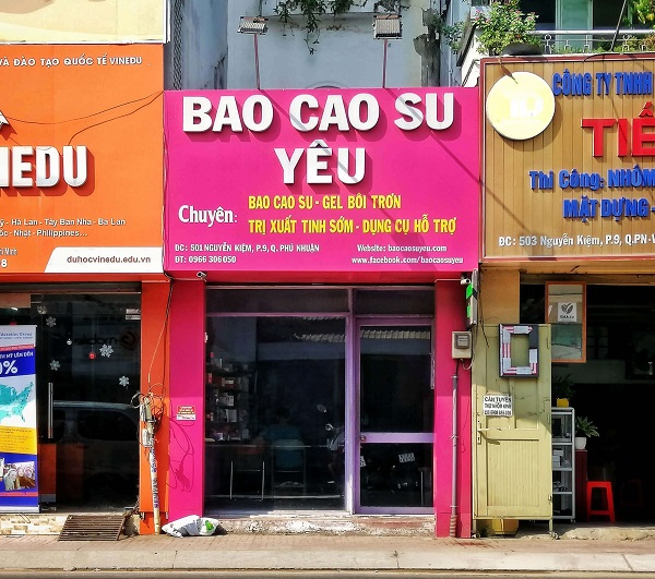 Shop Bao Cao Su Yêu tại Tp Hồ Chí Minh 