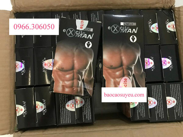 Xịt Chống Xuất Tinh Sớm Excite Man cho nam giới