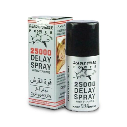 Chai xịt chống xuất tinh sớm Deadly Shark 25000 Chai xịt chống xuất tinh sớm Deadly Shark 25000